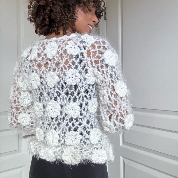 MonoReno Vintage Floral Knif Cardigan - Picture 6 of 11